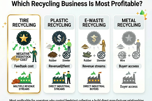 Most profitable recycling business models Profitable recycling business comparison