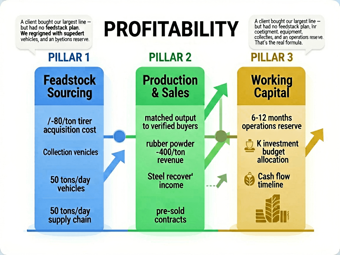 Making money from waste tire recycling Tire recycling revenue streams